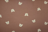 Baumwolljersey Kleiner Leopard